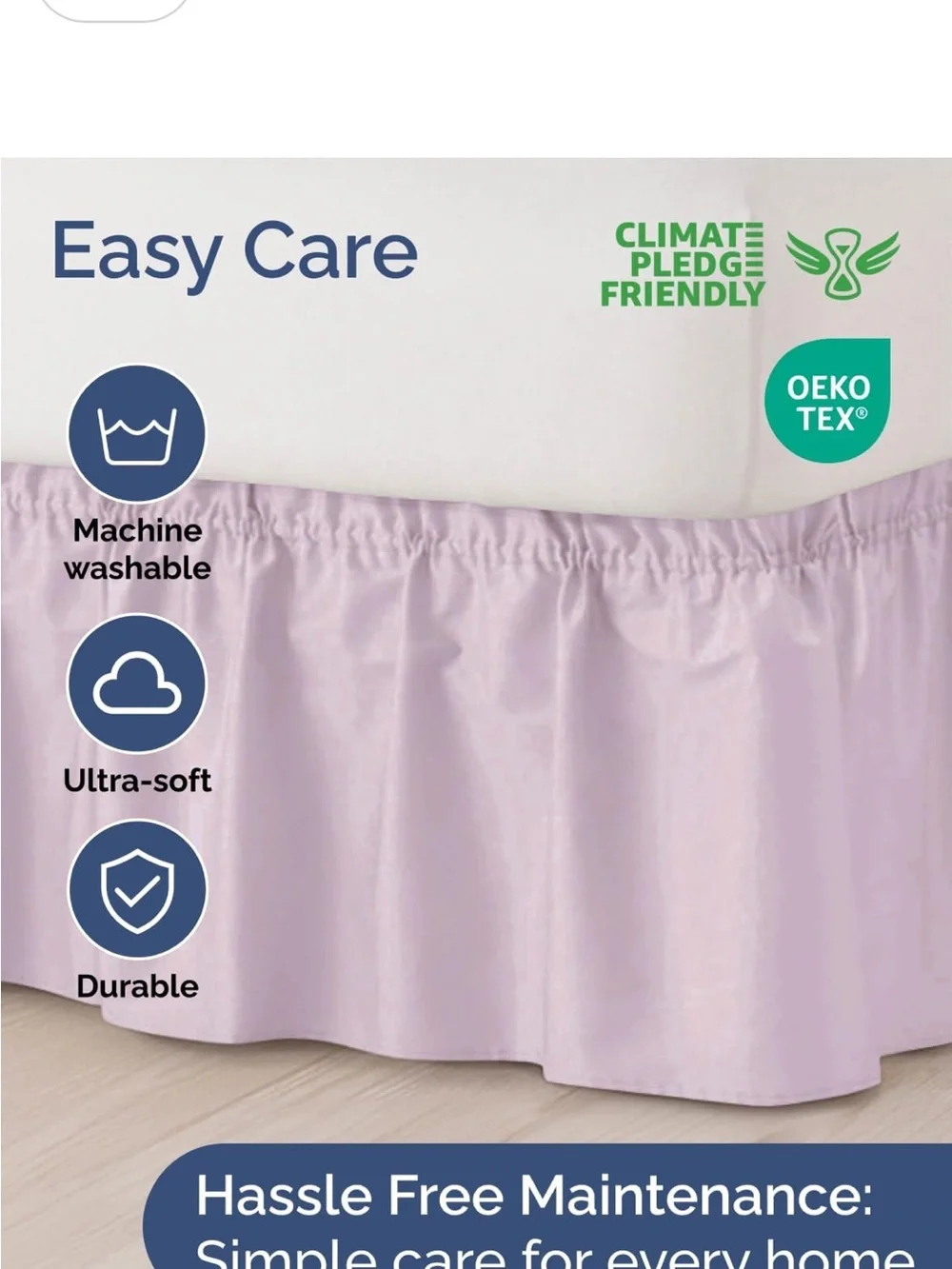 Twin xl Amazon Lavender purple  Bedskirt